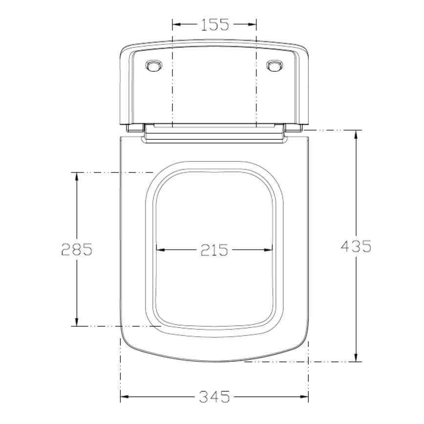 Isvea - Abattant de WC SoftClose PURITY blanc