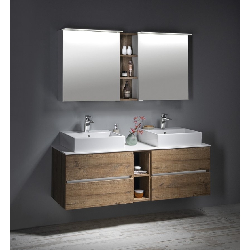 Isvea - Lavabo da appoggio PURITY 50x42 cm ceramica/bianco