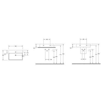 Isvea - Lavabo da appoggio PURITY 60x42 cm ceramica/bianco