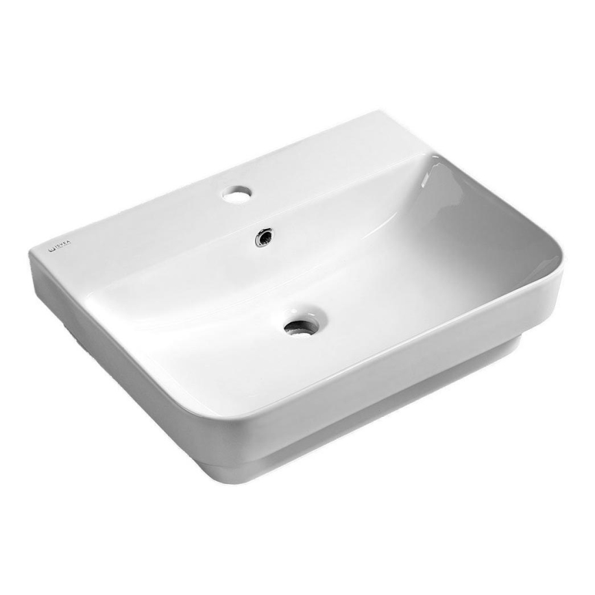 Isvea - Lavabo da appoggio SOTT AQUA 48x42 cm ceramica/bianco