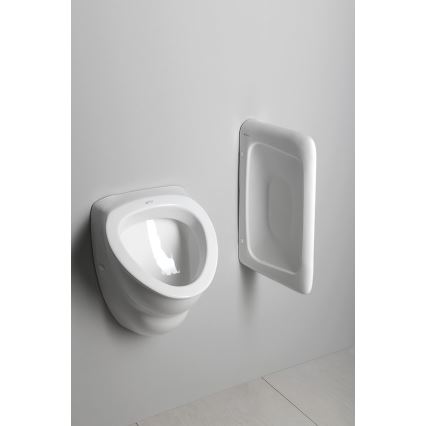 Isvea - Pissoir DYNASTY, hinterer Zulauf, weiß