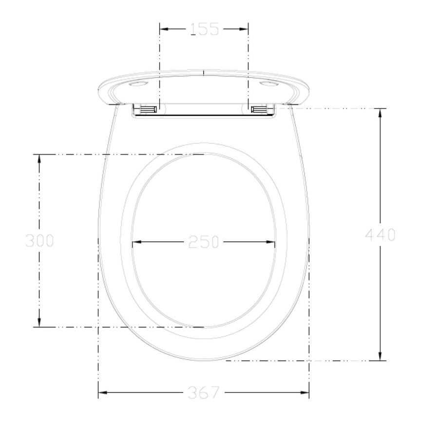 Isvea - Sedile WC SoftClose KAIRO bianco