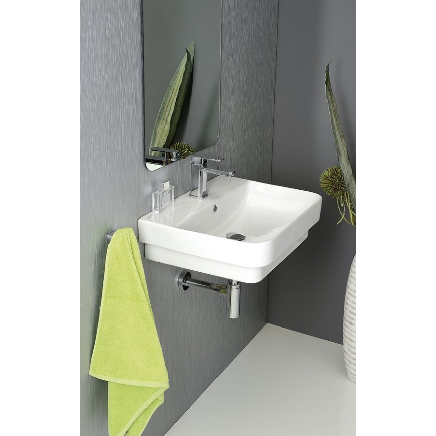 Isvea - Vasque à poser SOTT AQUA 48x42 cm céramique/blanche