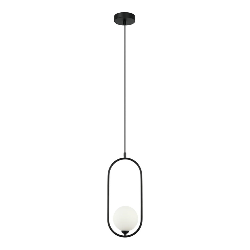 ITALUX - Hängeleuchte an Kabel LUPUS 1xG9/25W/230V schwarz