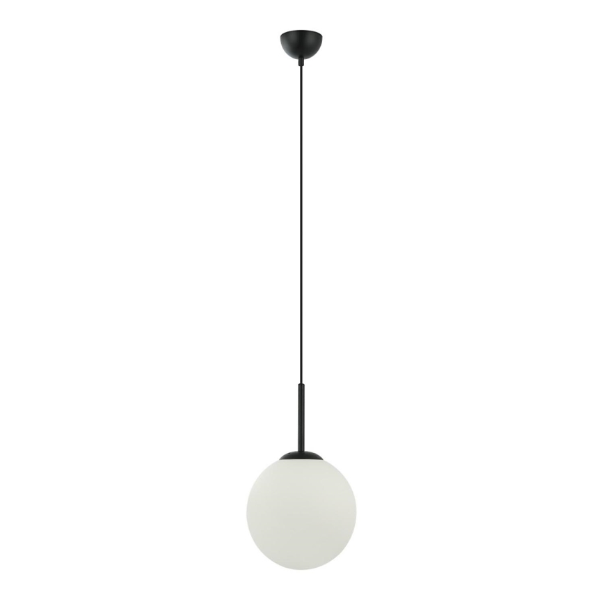 ITALUX - Lampadario a sospensione DEORE 1xE27/40W/230V diam. 25 cm nero
