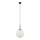 ITALUX - Lampadario a sospensione DEORE 1xE27/40W/230V diam. 30 cm nero