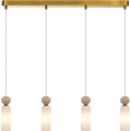ITALUX - Lampadario a sospensione SANTOS su cavo 4xG9/40W/230V, finitura oro