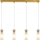 ITALUX - Lampadario a sospensione SANTOS su cavo 4xG9/40W/230V, finitura oro