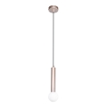 ITALUX - Lampadario su cavo FILANO 1xG9/5W/230V oro rosa