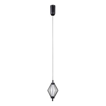 ITALUX - LED-Pendelleuchte an Kabel SEVILLA LED/5W/230V 3000K schwarz
