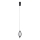 ITALUX - LED-Pendelleuchte an Kabel SEVILLA LED/5W/230V 3000K schwarz