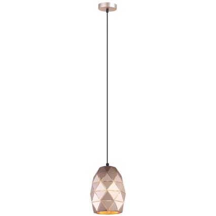ITALUX - Hängeleuchte an Schnur HARLEY 1xE27/40W/230V Roségold