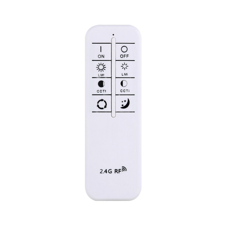 ITALUX - Plafoniera LED dimmerabile TEMPIO LED/55W/230V 3000-6500K 50x50 cm bianca + telecomando
