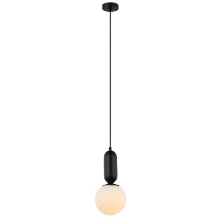 ITALUX - Hängeleuchte an Schnur ALDEVA 1xE27/40W/230V schwarz