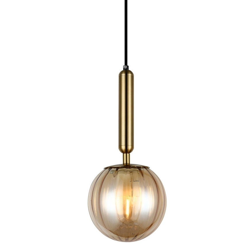 ITALUX - Suspension filaire RAVENA 1xE27/5W/230V laiton