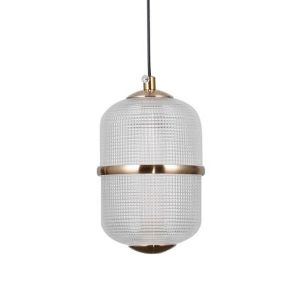ITALUX - LED-Pendelleuchte ALANI mit Kabelaufhängung LED/6W/230V 3000K schwarz/gold