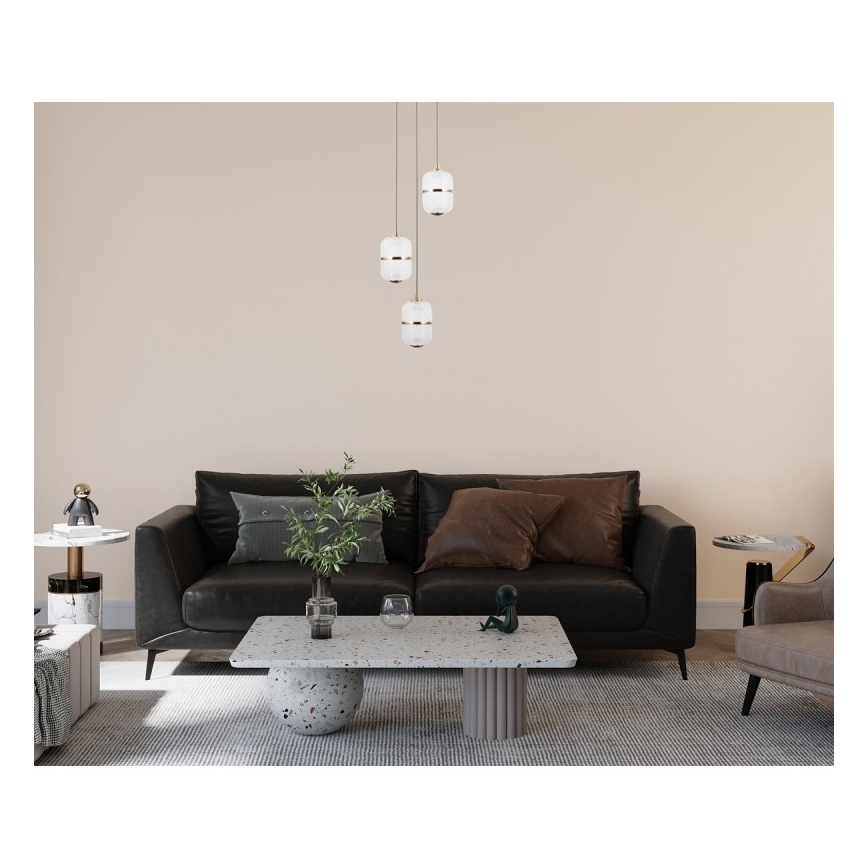 ITALUX - Lampadario LED su cavo ALANI 3xLED/5W/230V 3000K oro