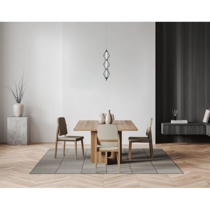 ITALUX - Lampadario a sospensione con cavo SEVILLA LED/15W/230V 3000K nero