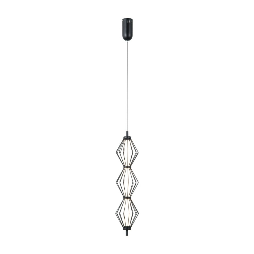 ITALUX - Lampadario a sospensione con cavo SEVILLA LED/15W/230V 3000K nero