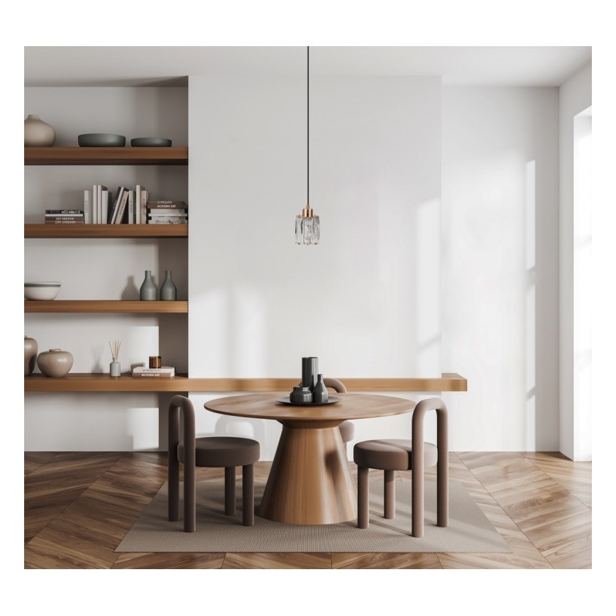 ITALUX - Lampada a sospensione TORNO 1xE14/40W/230V, dorata