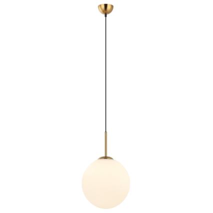 ITALUX - Hängeleuchte an Schnur DEORE 1xE27/40W/230V d 30 cm bronzen