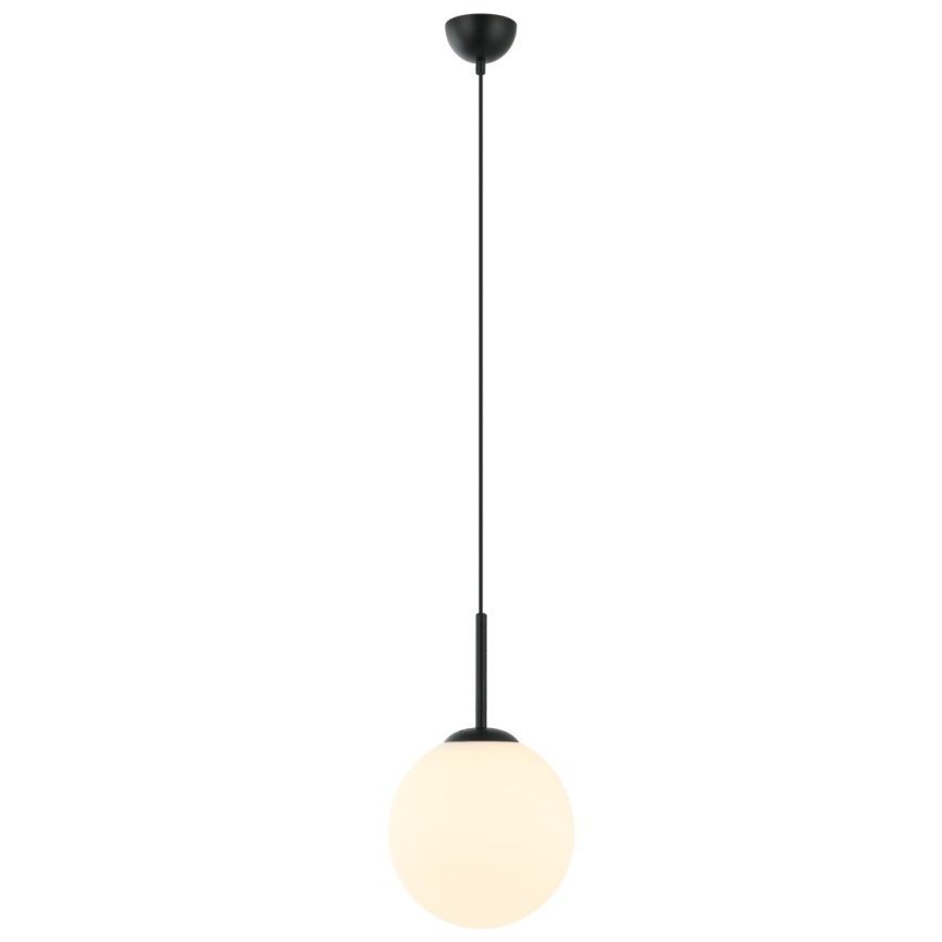 ITALUX - Lampadario a sospensione DEORE 1xE27/40W/230V diam. 25 cm nero