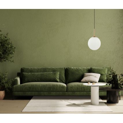 ITALUX - Lampadario a sospensione DEORE 1xE27/40W/230V diam. 25 cm bronzo