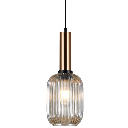 ITALUX - Hängeleuchte ANTIOLA 1xE27/40W/230V Ø 15 cm Bronze