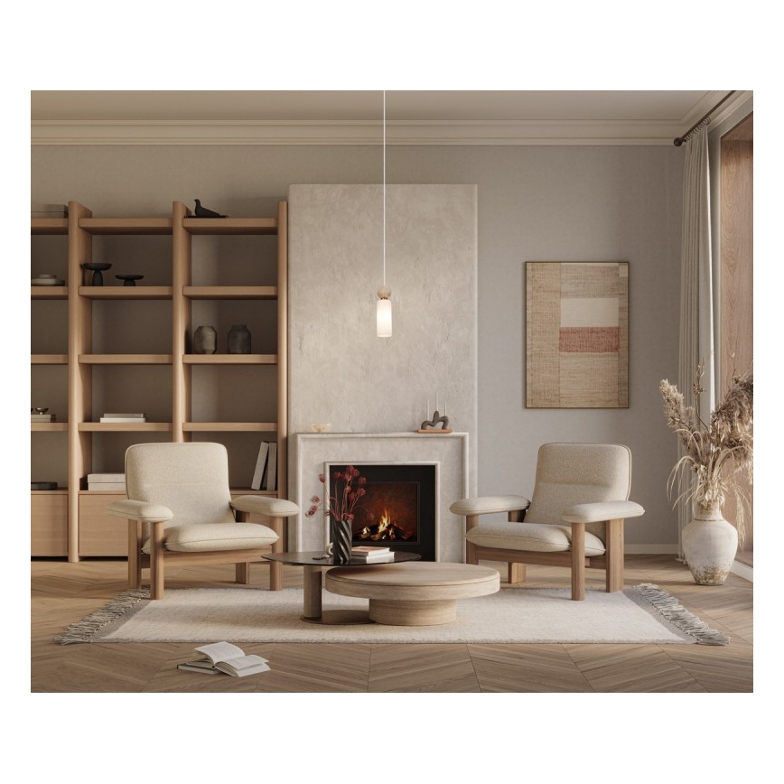 ITALUX - Lampadario a sospensione SANTOS 1xG9/40W/230V dorato