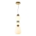 ITALUX - Suspension LED sur câble EVANS LED/19W/230V 3000K dorée/bleue/brune