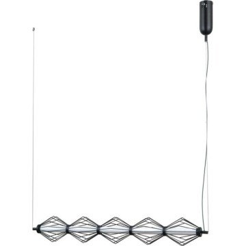 ITALUX - Suspension LED sur câble SEVILLA LED/25W/230V 3000K noire