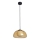 ITALUX - Suspension sur câble AINALE 1xG9/7W/230V noir/marron fumé