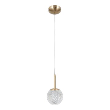 ITALUX - Suspension sur câble PADRI 1xG9/5W/230V dorée