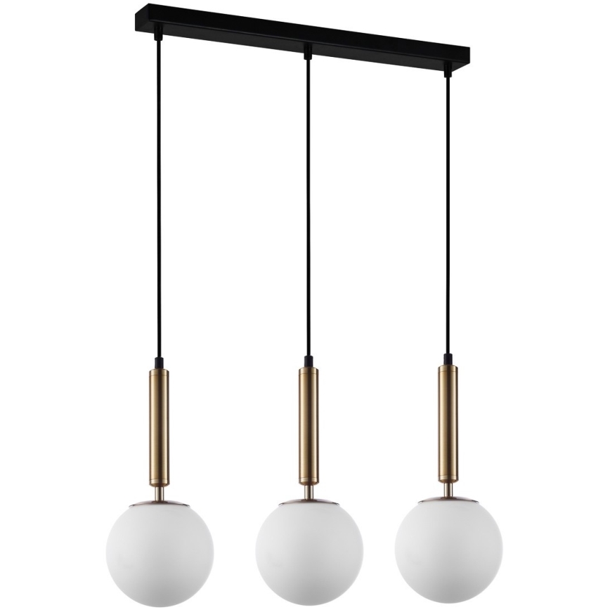 ITALUX - Verre de rechange RAVENA E27 d. 15 cm blanc