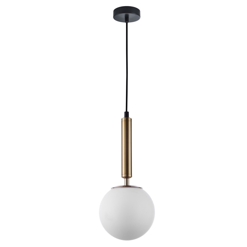 ITALUX - Vetro di ricambio RAVENA E27 diametro 15 cm bianco