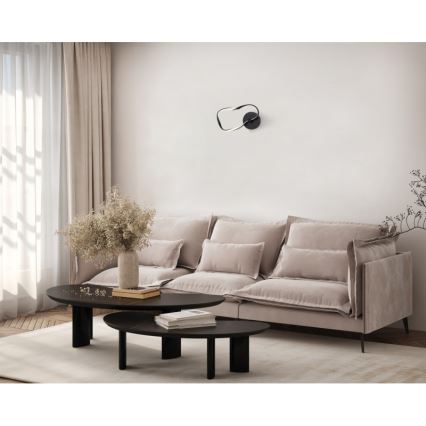 ITALUX - LED-Wandleuchte AMAYA LED/20W/230V schwarz