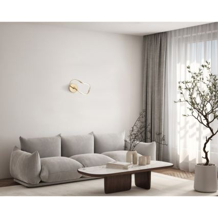 ITALUX - Applique murale LED AMAYA LED/20W/230V dorée