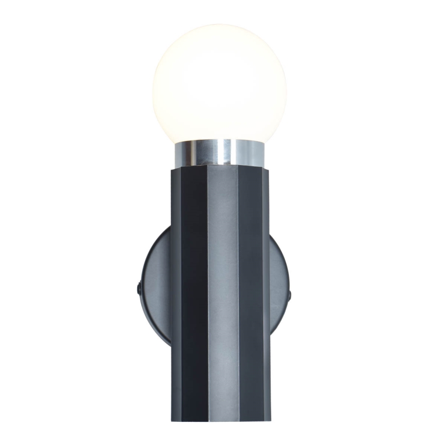 ITALUX - Applique murale MACERA 1xE27/40W/230V noire