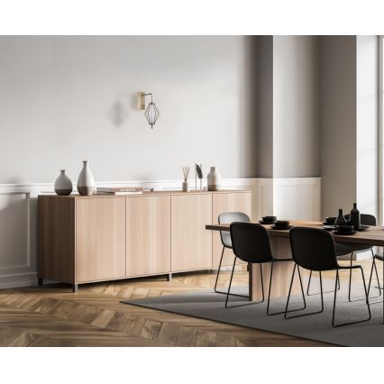 ITALUX - LED Wandleuchte SEVILLA LED/5W/230V 3000K goldfarben
