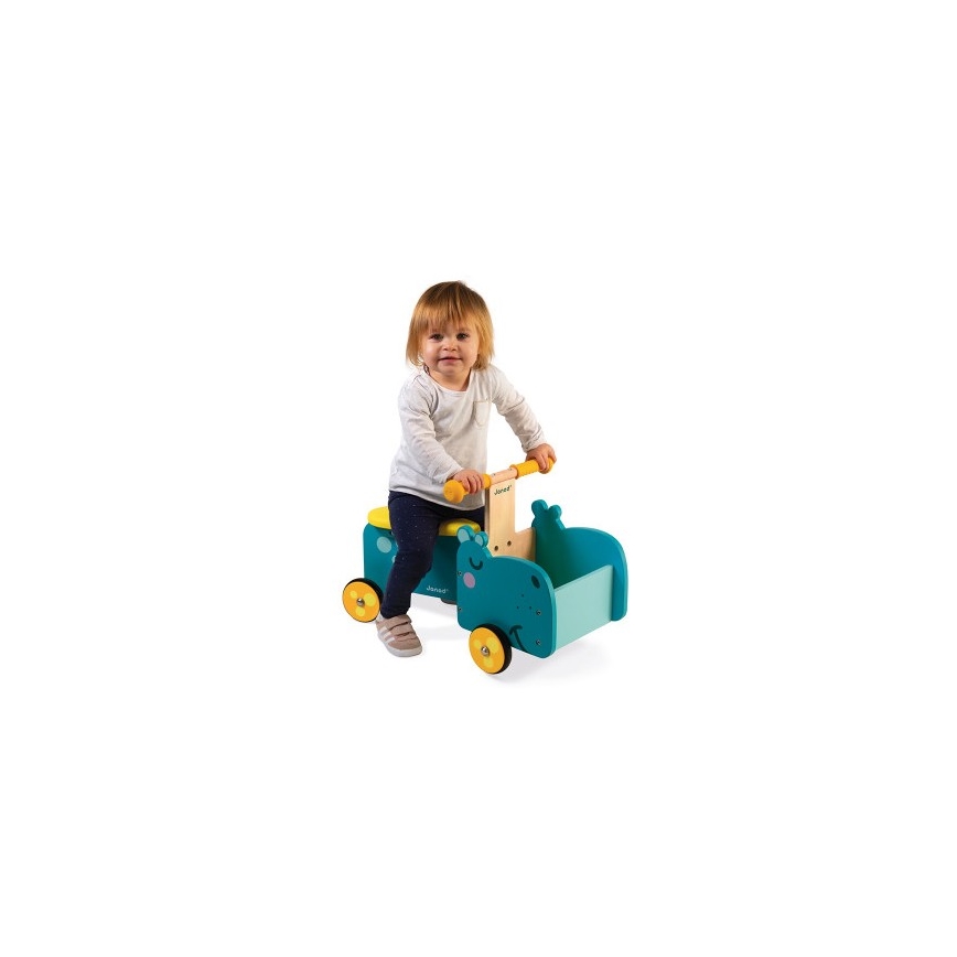 Janod - Bicicletta a spinta per bambini hippo