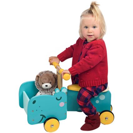 Janod - Bicicletta a spinta per bambini hippo