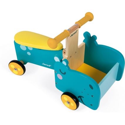 Janod - Bicicletta a spinta per bambini hippo