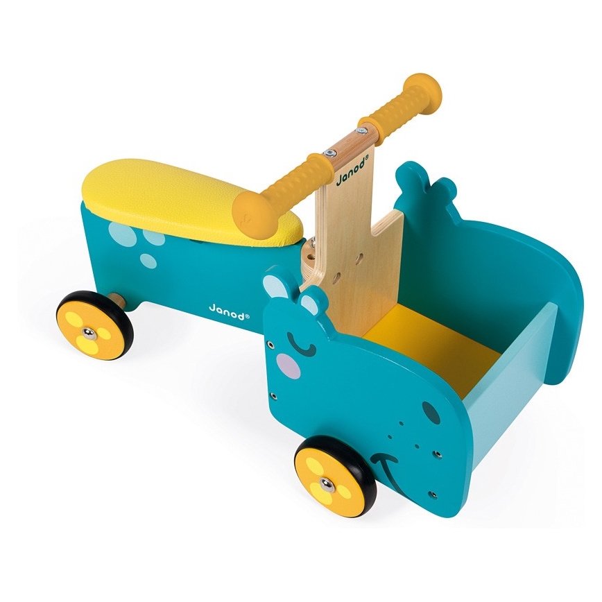 Janod - Bicicletta a spinta per bambini hippo