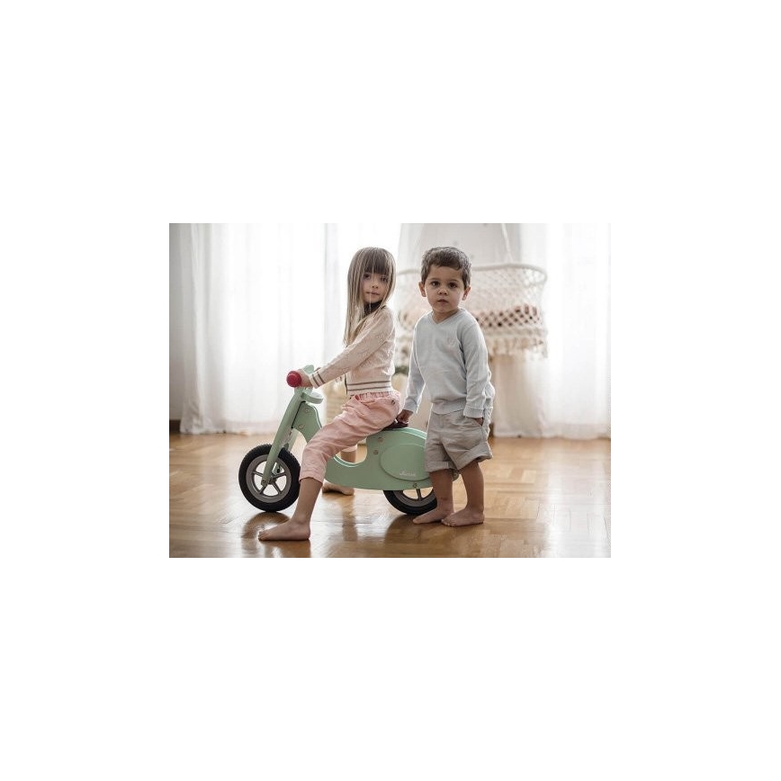 Janod - Bicicletta a spinta per bambini VESPA verde