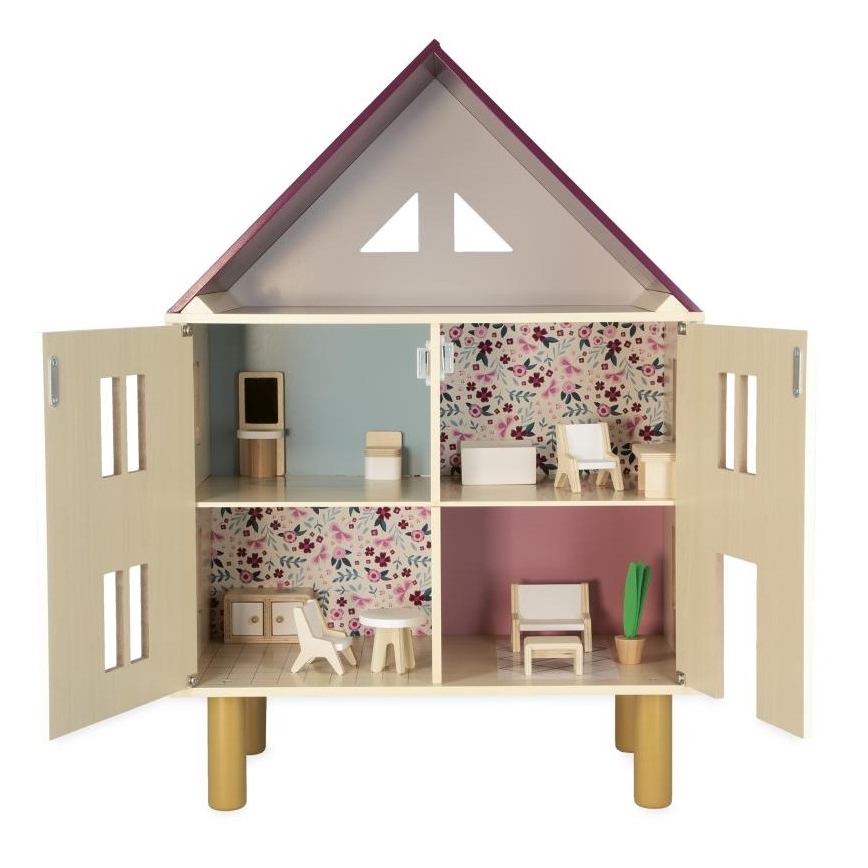 Janod - Casa delle bambole in legno TWIST