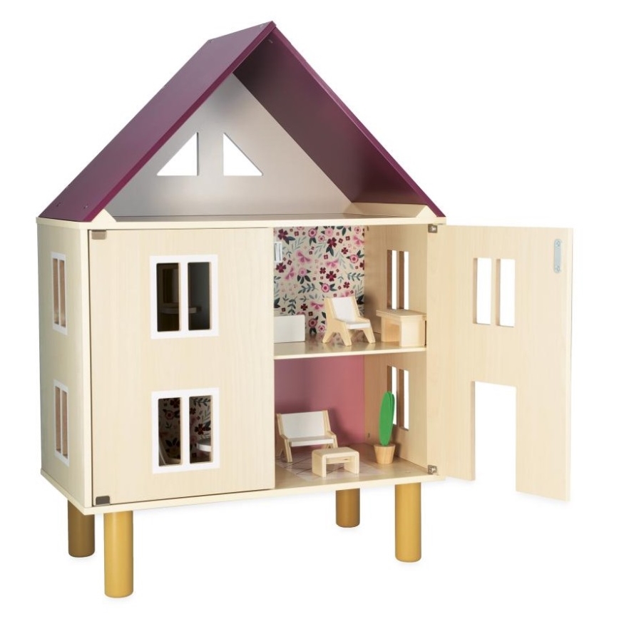 Janod - Casa delle bambole in legno TWIST
