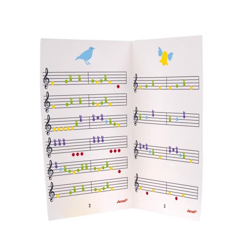 Janod - Elektronisches Klavier CONFETTI 4xAA