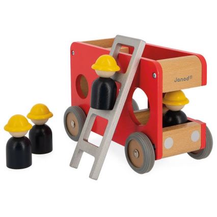 Janod - Feuerwehrauto aus Holz BOLID