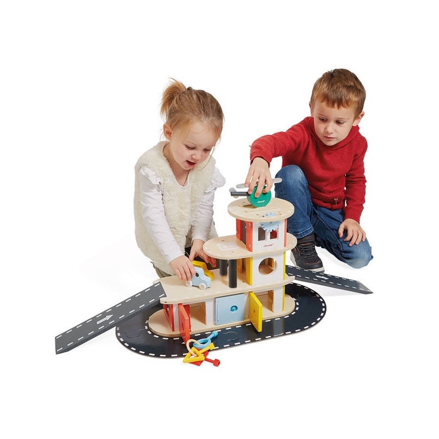 Janod - Garage en bois BOLID