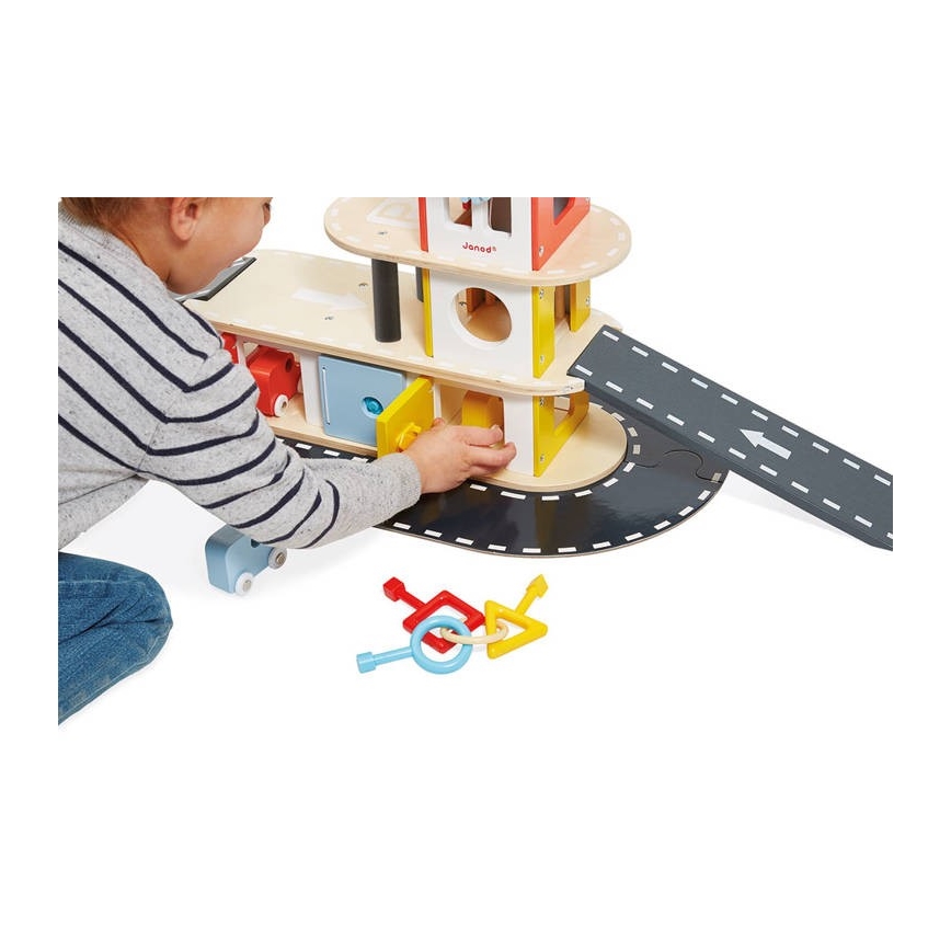 Janod - Garage en bois BOLID